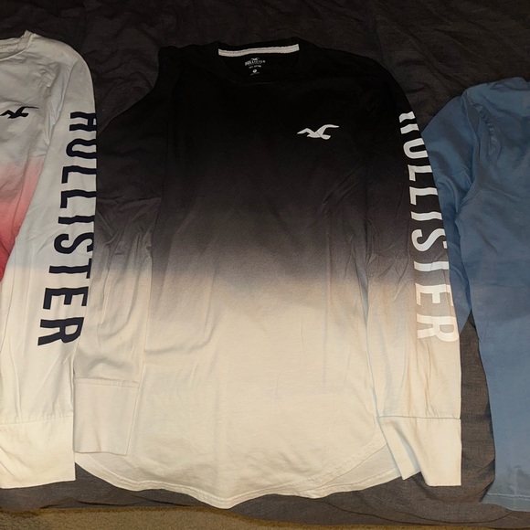 SELLING MY ENTIRE CLOSET#1: PACK OF THREE HOLLISTER LONG SLEEVE - Picture 2 of 6